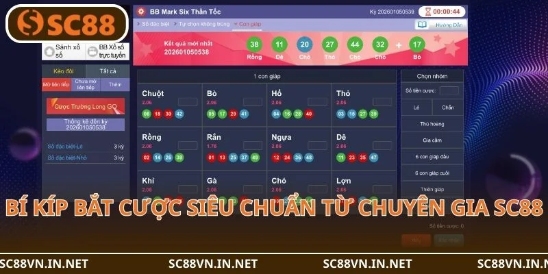 Bí kíp bắt cược siêu chuẩn đến từ chuyên gia SC88.