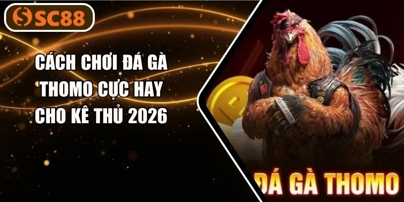 Cách Chơi Đá Gà Thomo Cực Hay Cho Kê Thủ 2026