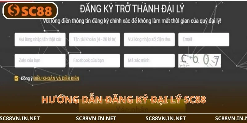 Không khó để đăng ký trở thành đại lý chính thức của SC88.