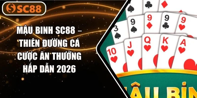 Mậu Binh SC88 – Thiên Đường Cá Cược Ăn Thưởng Hấp Dẫn 2026