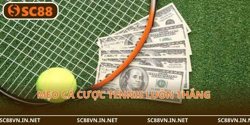 Mẹo cá cược tennis luôn thắng từ cao thủ SC88.