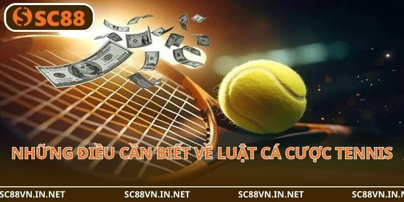 Những điều cần biết về luật cá cược tennis.
