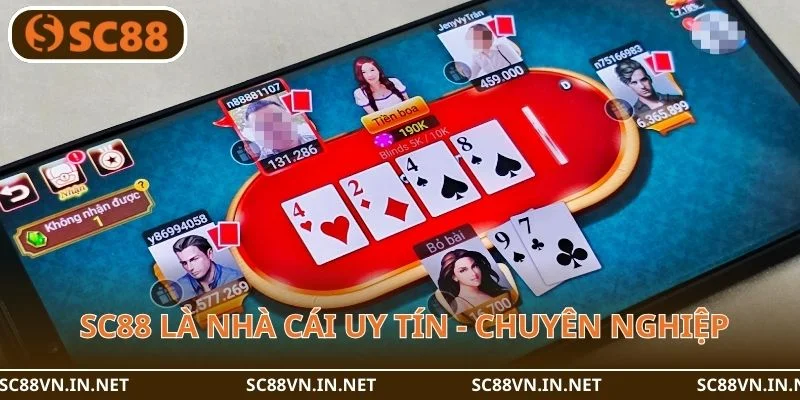 Trải nghiệm cá cược an toàn, bảo mật tuyệt đối tại SC88. 