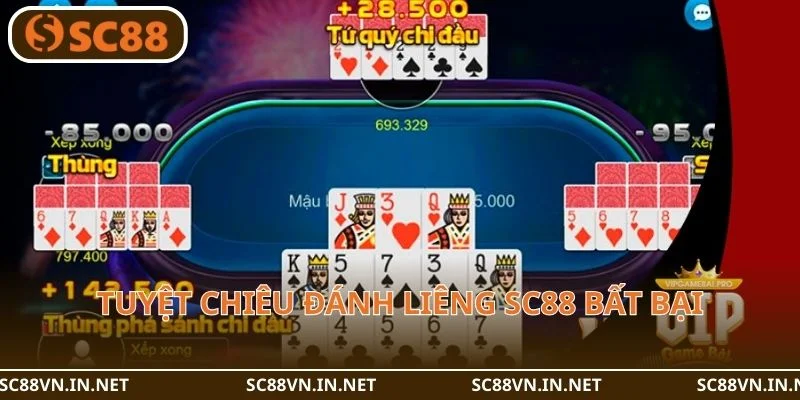 Tuyệt chiêu đánh Liêng SC88 bất bại cho bet thủ.